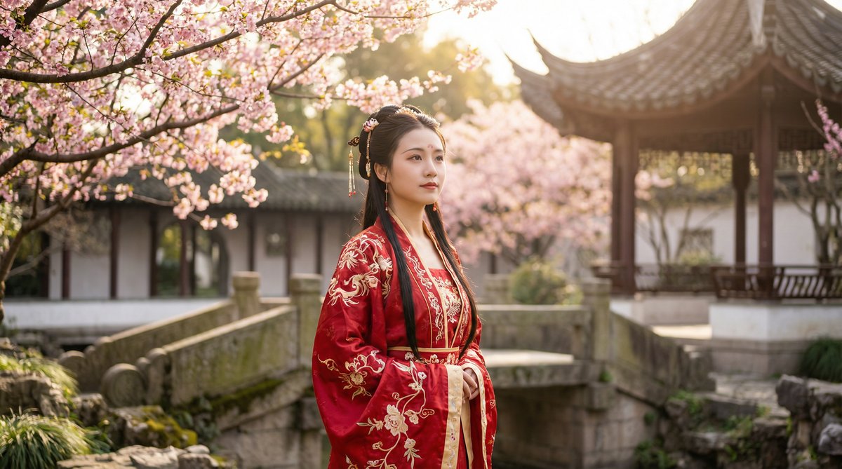 国产主播古风汉服视频